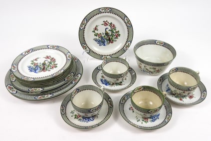 20PC Sampson Hancock & Sons Porcelain Dinnerware