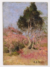 Kate Swope Spring Forest Landscape Painting