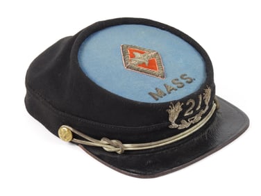 19C Massachusetts GAR Knights of Pythias Kepi