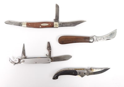 4PC Assortment of Pocket Knives