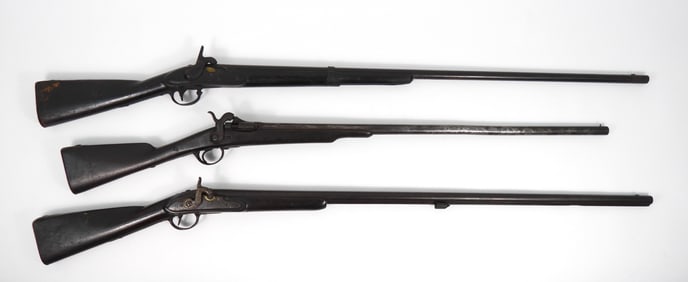 3PC Relic Antique Military Muskets
