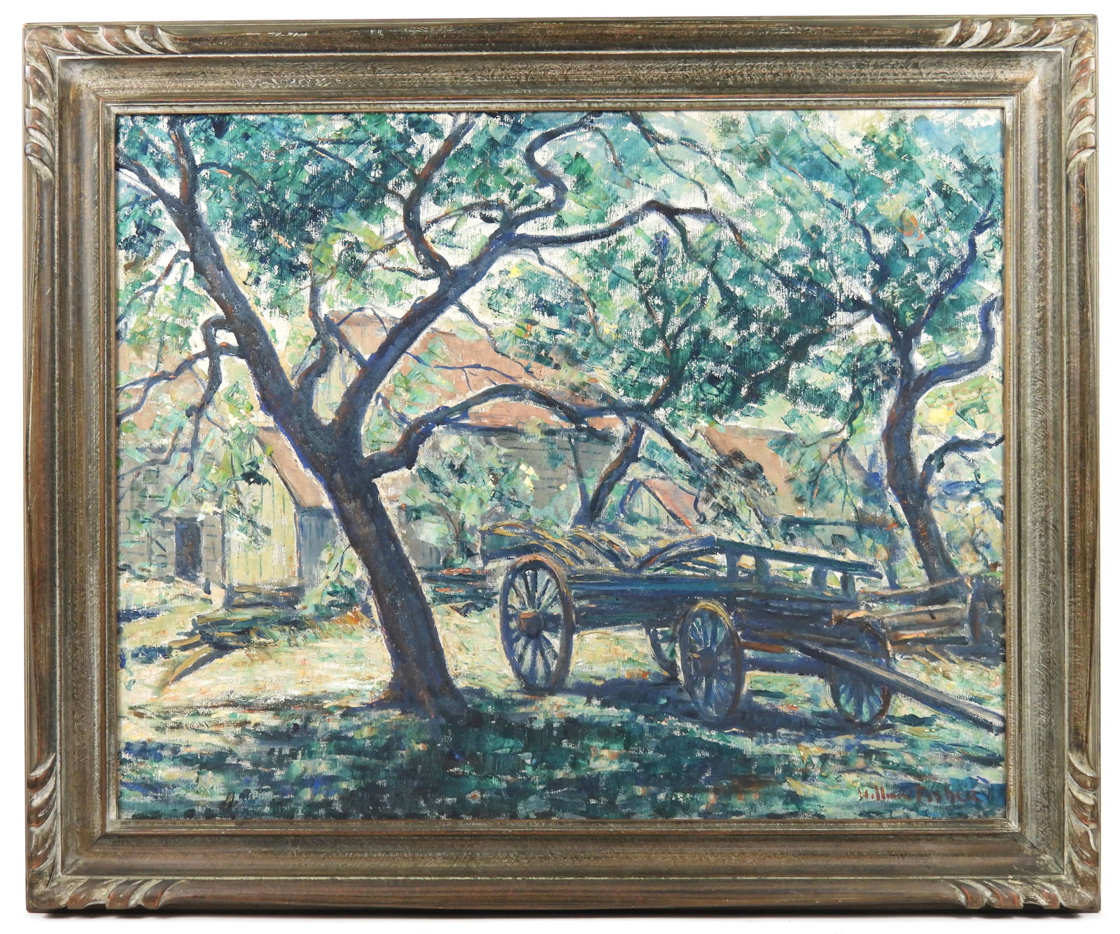 William Fisher Farm Landscape Painting (1 of 8)