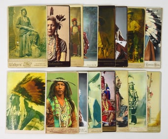 16PC Restored Cabinet Cards
