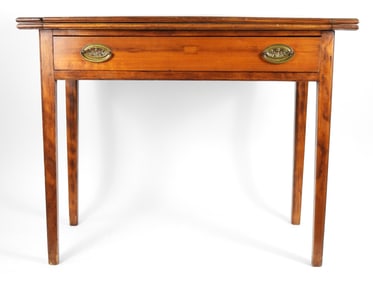 Antique Federal Gate Leg Gaming Table