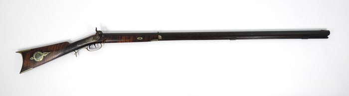 John Krider Half-stock Percussion Rifle
