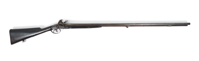 Double-barrel Flintlock Shotgun