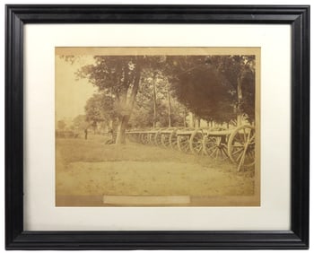 Image of Artillery at the Washington, D.C. Arsenal