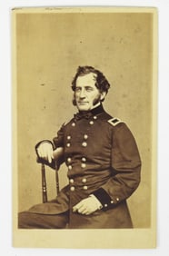 Signed CDV of Abram Duryee, 5th NY Zouaves