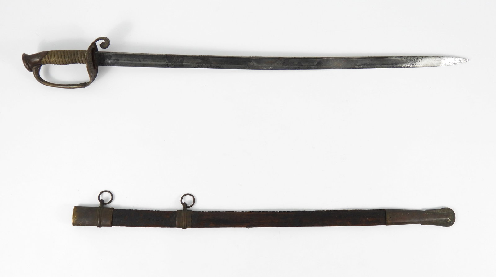 US Model 1852 Naval Officer's Sword and Scabbard (1 of 14)