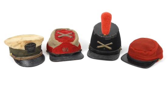 Group of Military Headgear