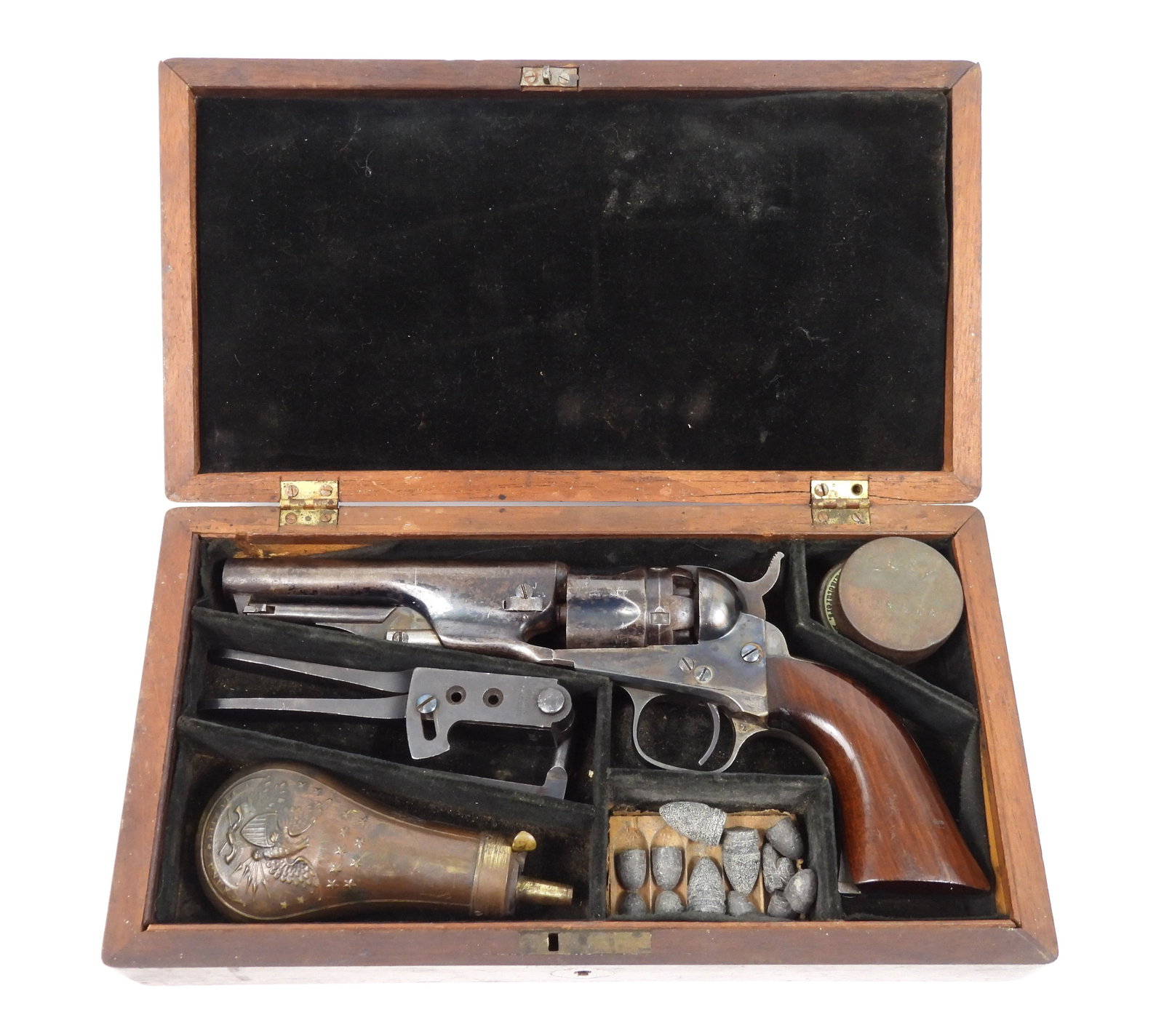 Cased Colt Model 1862 Pocket Police Revolver (1 of 14)