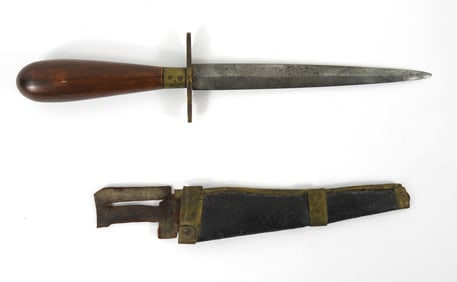 Small Spear Point Knife and Sheath