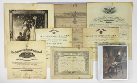 Commission & Documents of William W. Ashurst, USMC