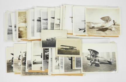 Group of WWI and WWII Aviation Images