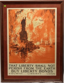 "That Liberty Shall Not Perish" War Bond Poster
