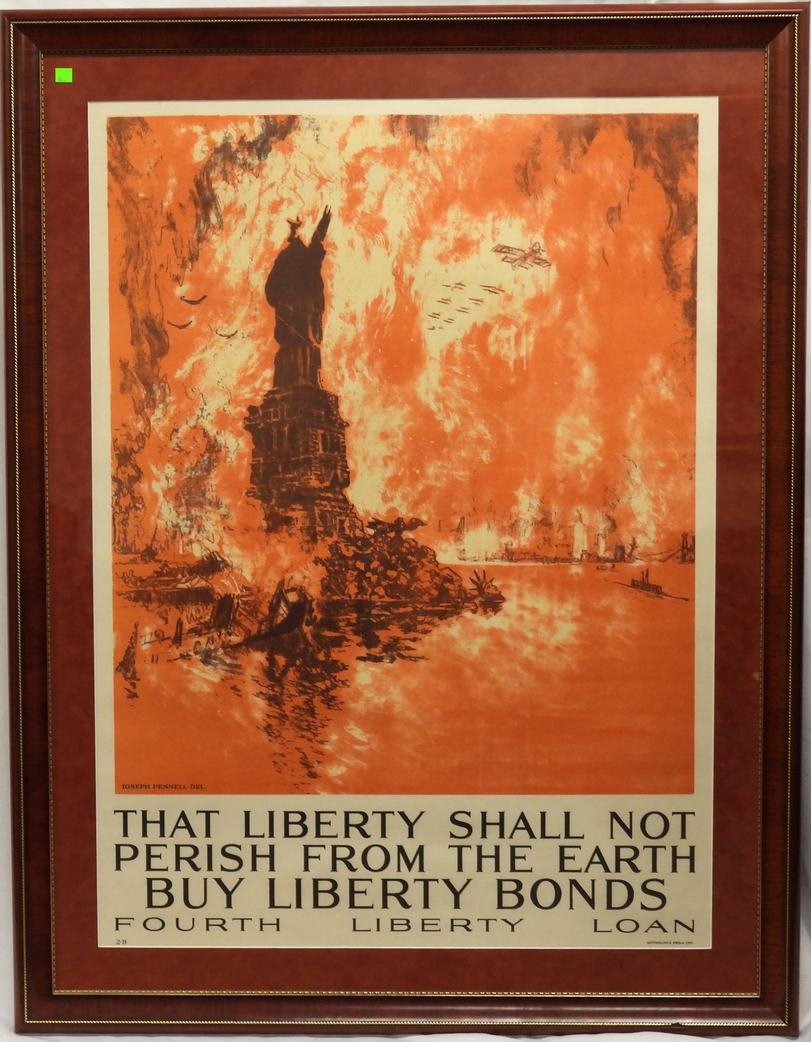 "That Liberty Shall Not Perish" War Bond Poster (1 of 6)