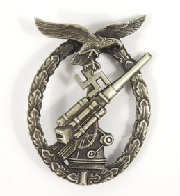 WWII German Luftwaffe Flak Badge