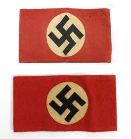 Two WWII German Armbands