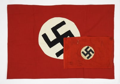 Two WWII German Flags