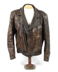 WWII German Leather Flight Jacket