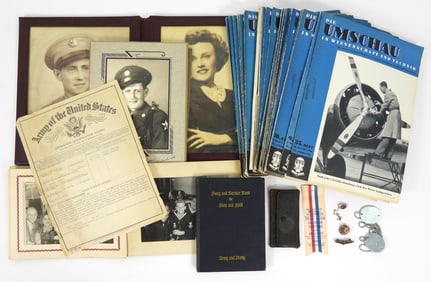 Grouping Of WWII Era GI Items