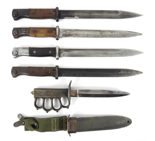 Grouping Of WWII Era German Bayonets
