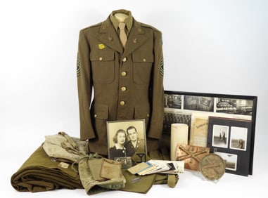 1st Sgt. William E. Halliday, 26th Div. Grouping