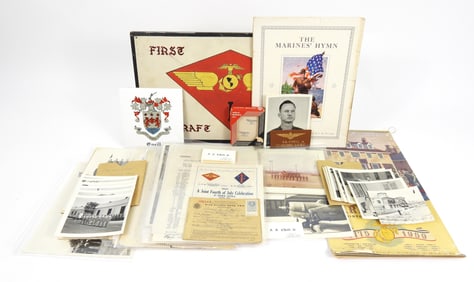 USMC Aviator Col. Stewart B. O'Neill Grouping