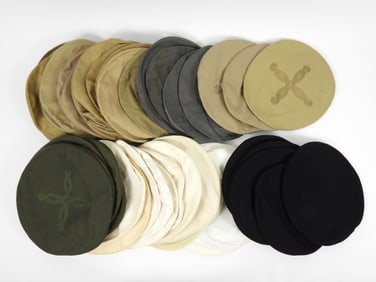 Group of Marine Corps & Navy Visor Cap Covers