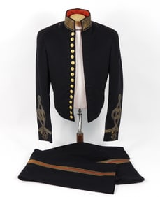 Identified USMC Mess Dress Tunic and Trousers