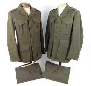 Two US Marine Corps Uniforms