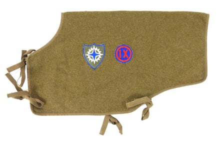 OD Wool War Dog Blanket