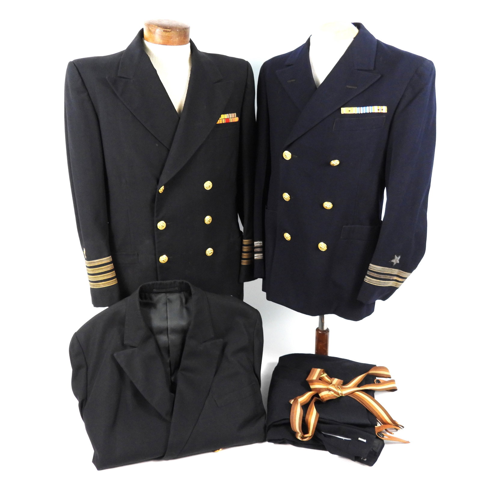 Three US Navy Officer's Dress Coats (1 of 14)