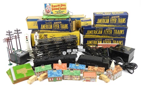 American Flyer Train Cars & Accessory Collection