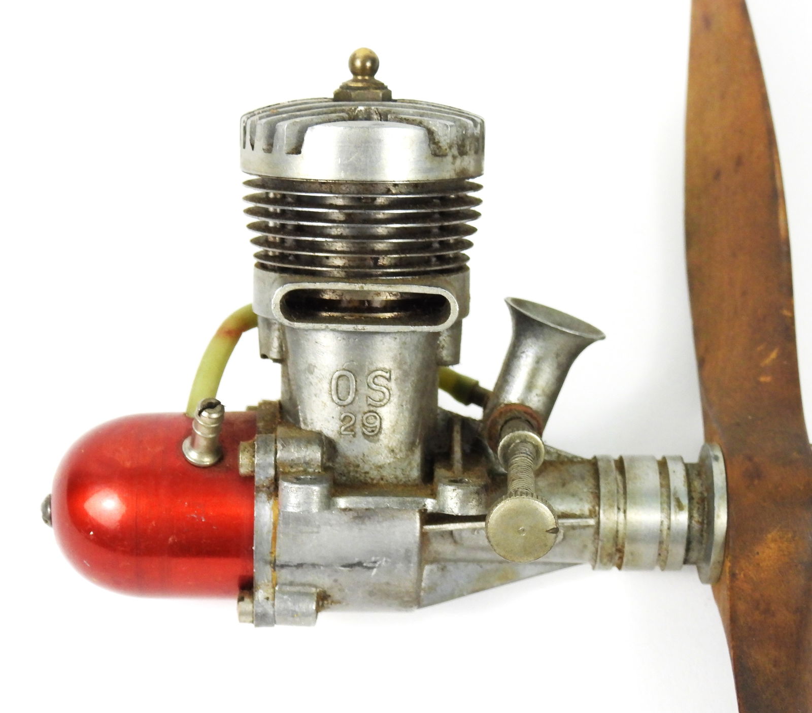 2PC Vintage Model Plane Engines - 3