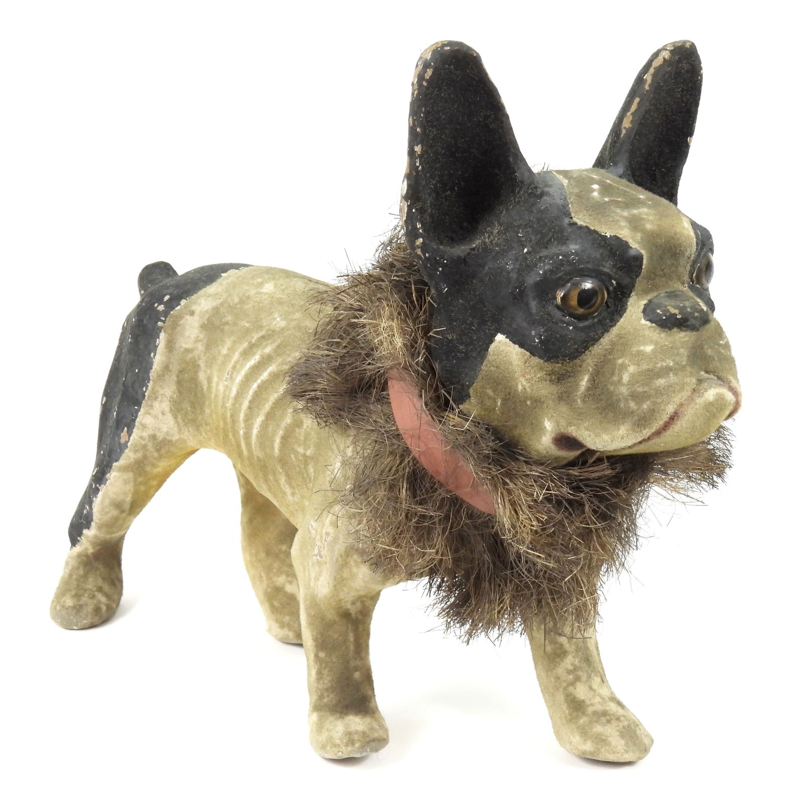 19C French Growler Bulldog Pull Toy (1 of 5)