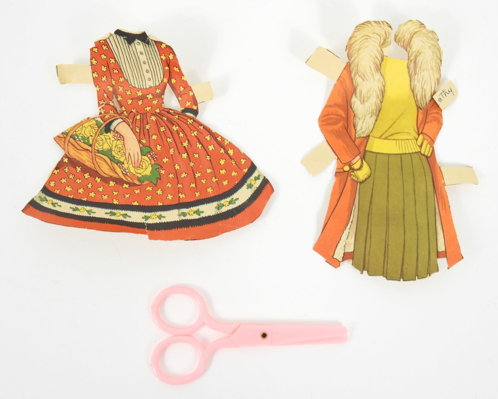 1960 Complete Lennon Sisters Cardboard Doll Set - 3