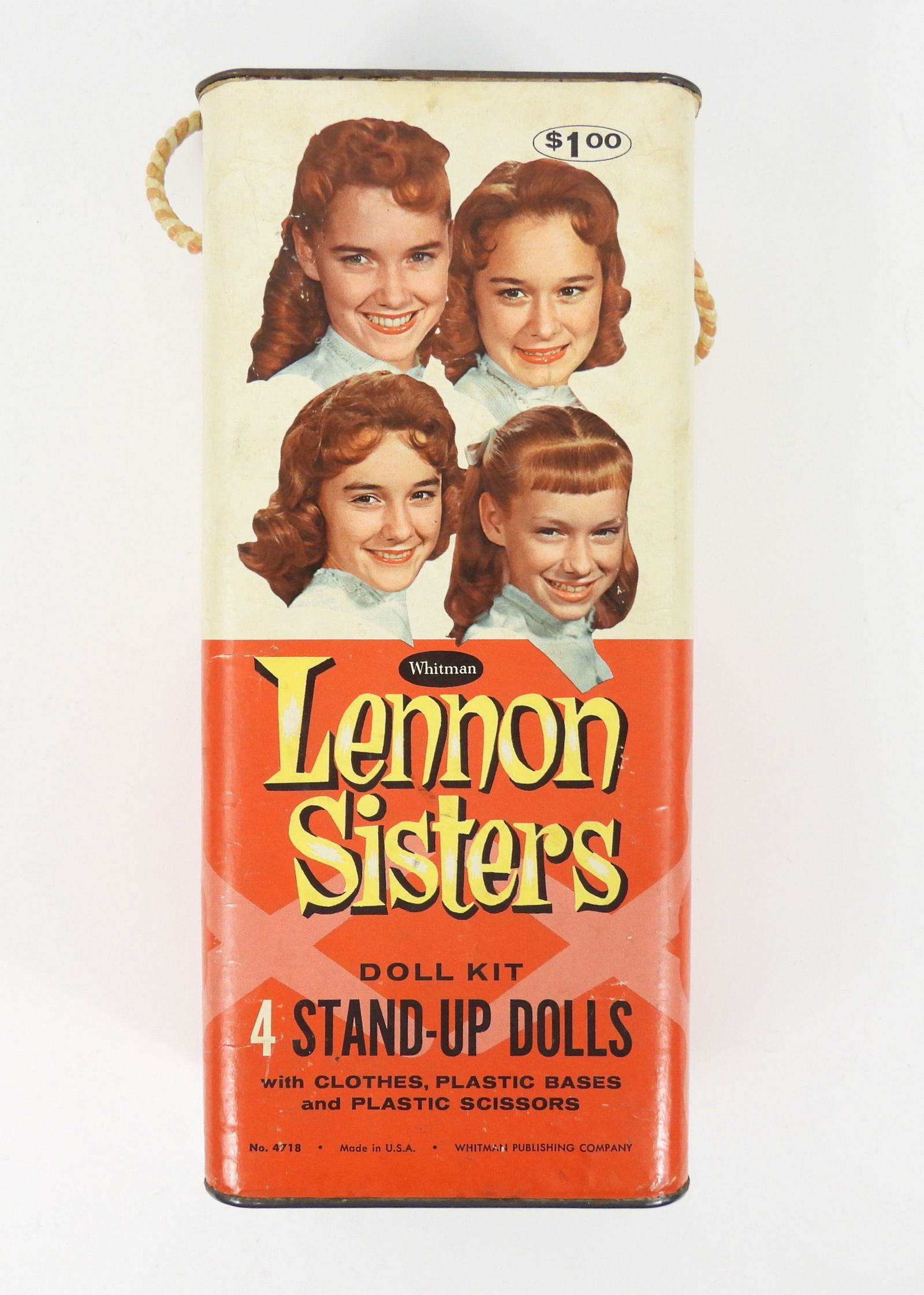 1960 Complete Lennon Sisters Cardboard Doll Set - 7