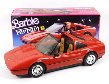 1987 Barbie Red Ferrari Convertible