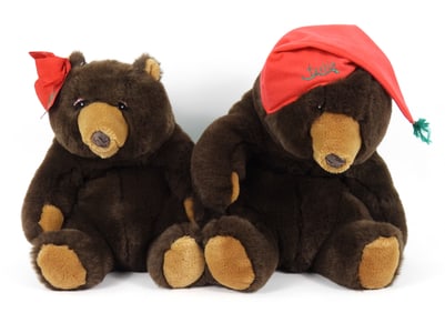 PR Filene's Feelix & Feelicia Teddy Bears