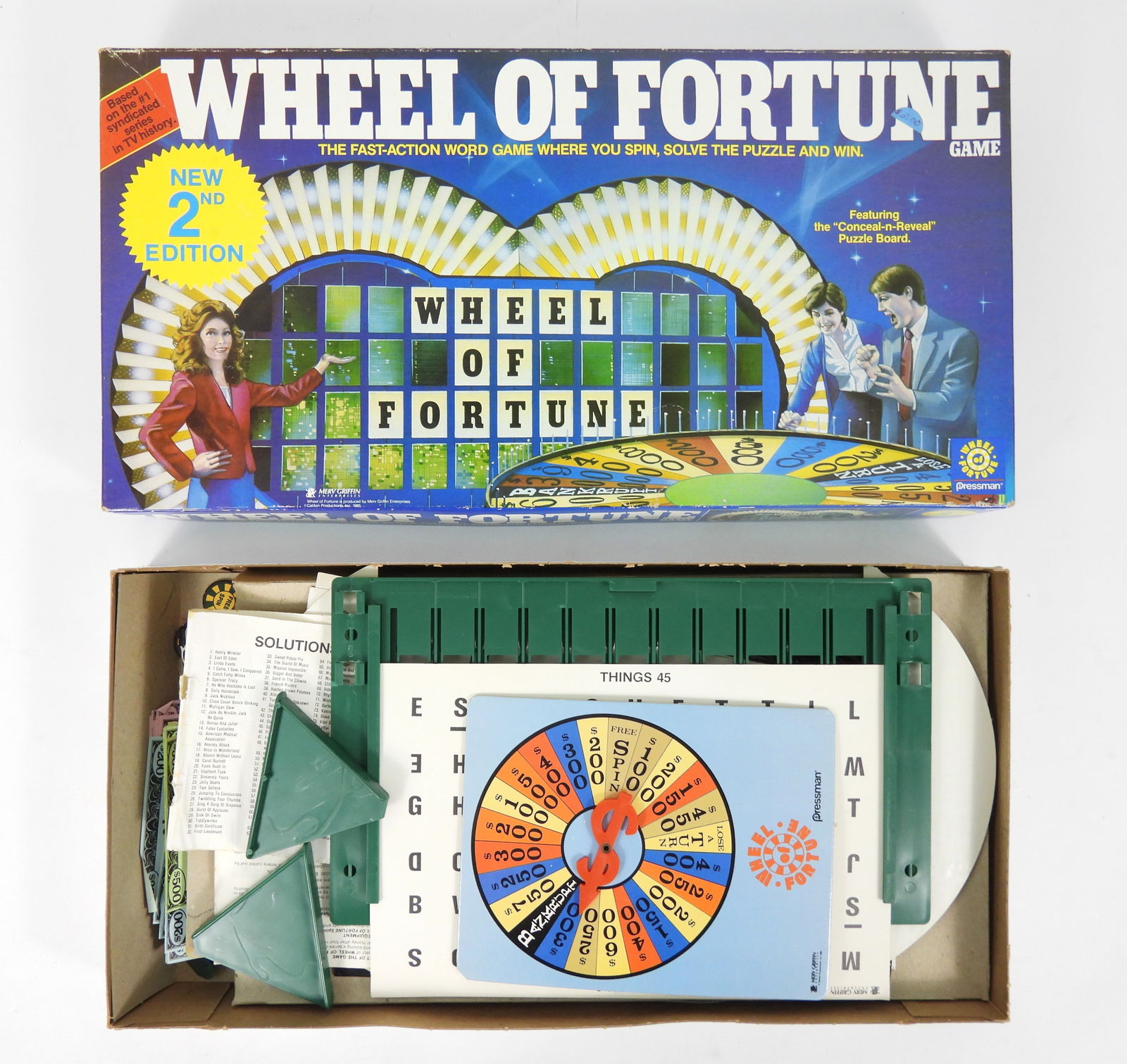 6PC Vintage Assorted Board Games - 3