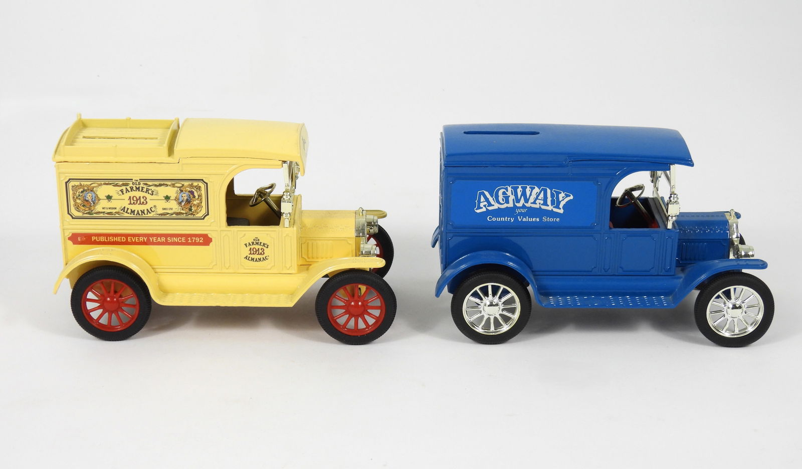 6PC Ertl & Cast Iron Figural Car Banks - 4