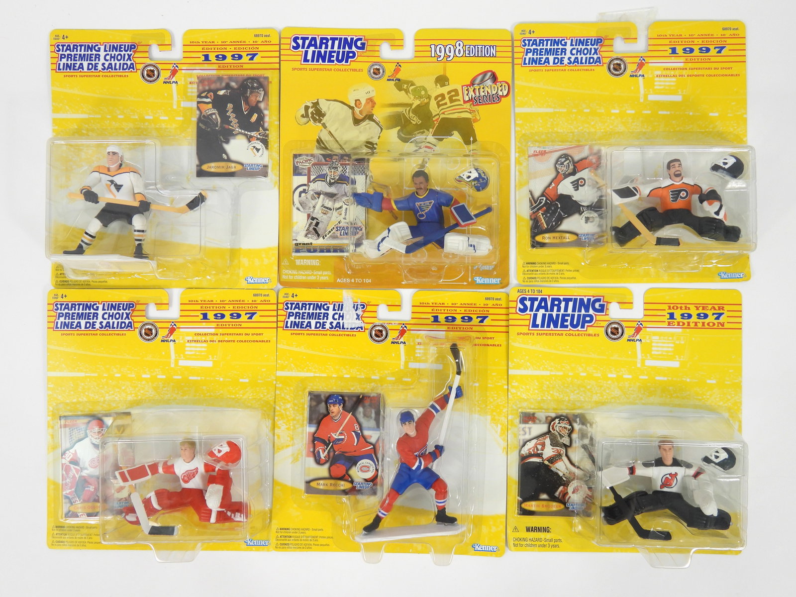 19PC Kenner Starting Lineup Hockey Figures - 3