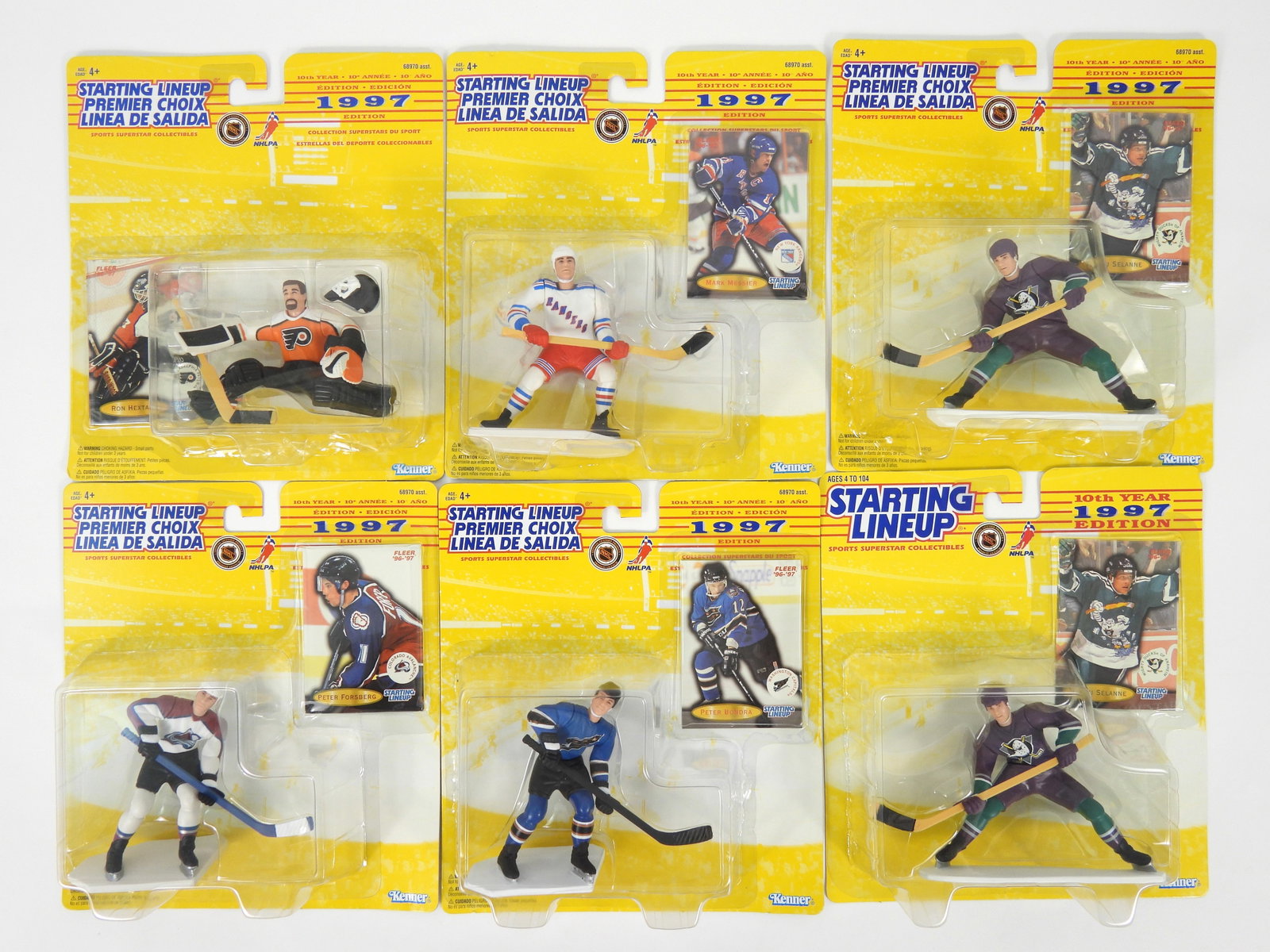 19PC Kenner Starting Lineup Hockey Figures - 4