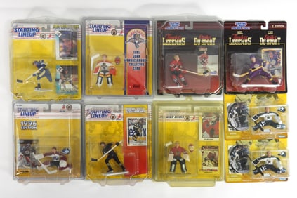 9PC Kenner Starting Lineup Hockey Figures