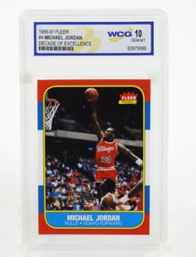 1996-97 #4 Michael Jordan WCG Gem MT 10
