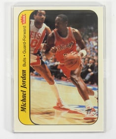 1986 Fleer Michael Jordan Rookie Sticker