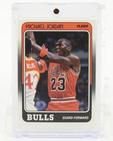 Fleer 1988-89 Michael Jordan #17 Trading Card