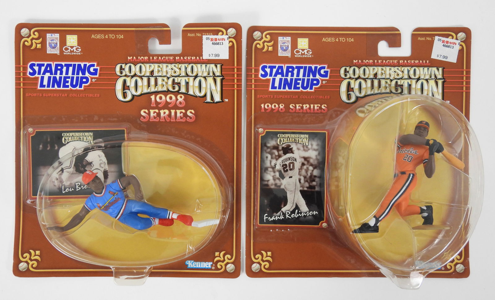 10PC Kenner Starting Lineup Baseball Figures - 2