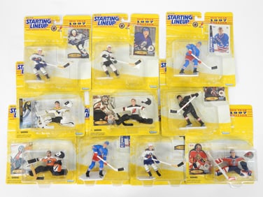 10PC Kenner Starting Lineup Hockey Figures